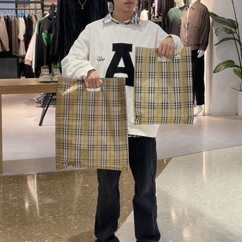 六色花格金-冲孔袋